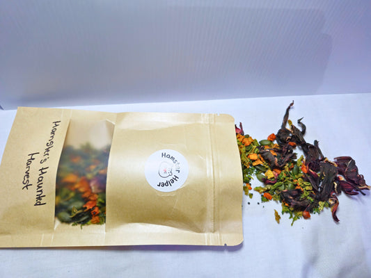Hamster's Haunted Harvest Halloween Treat Mix