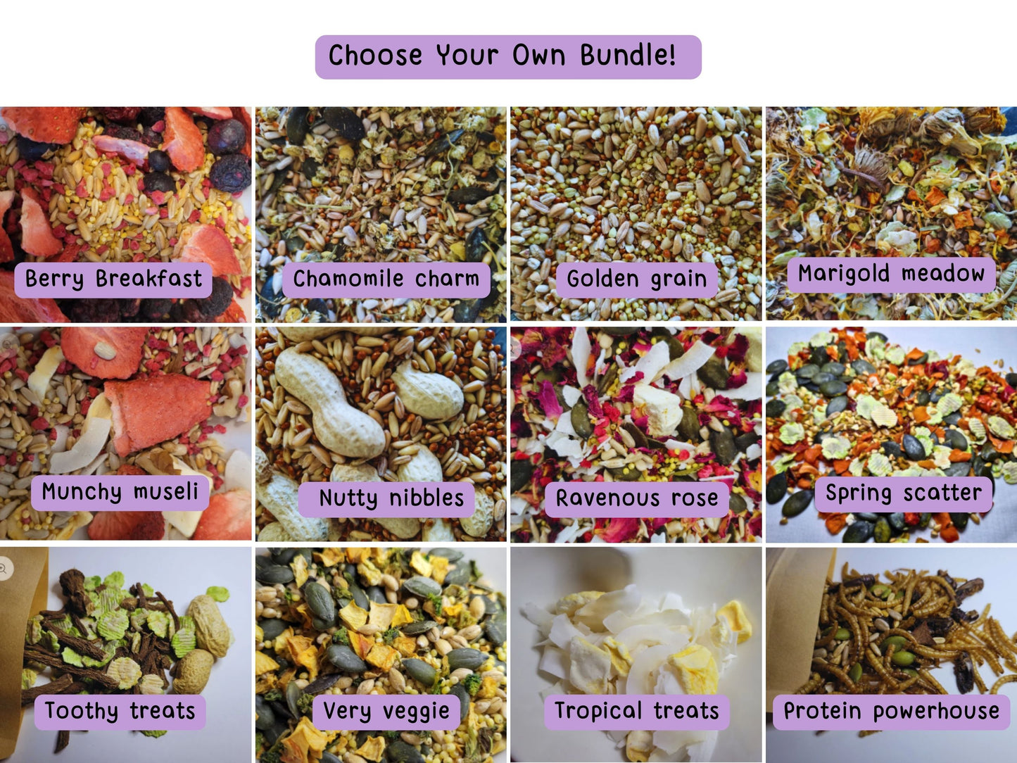 Pick Your Own Hamster Treat Bundle