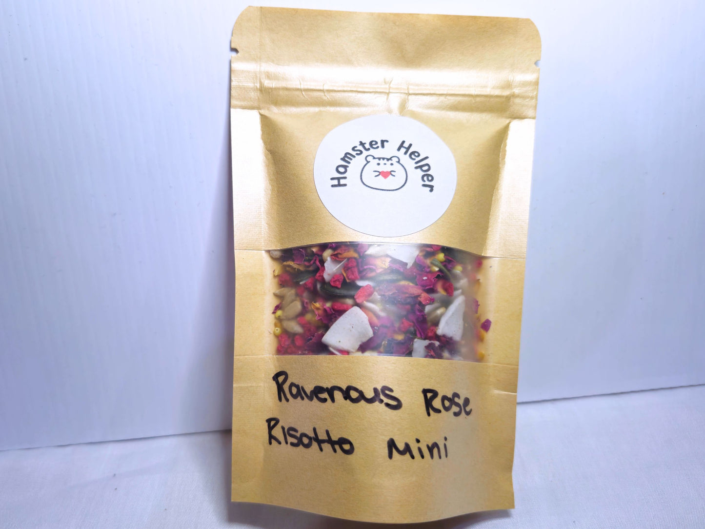 Ravenous rose risotto hamster treat mix