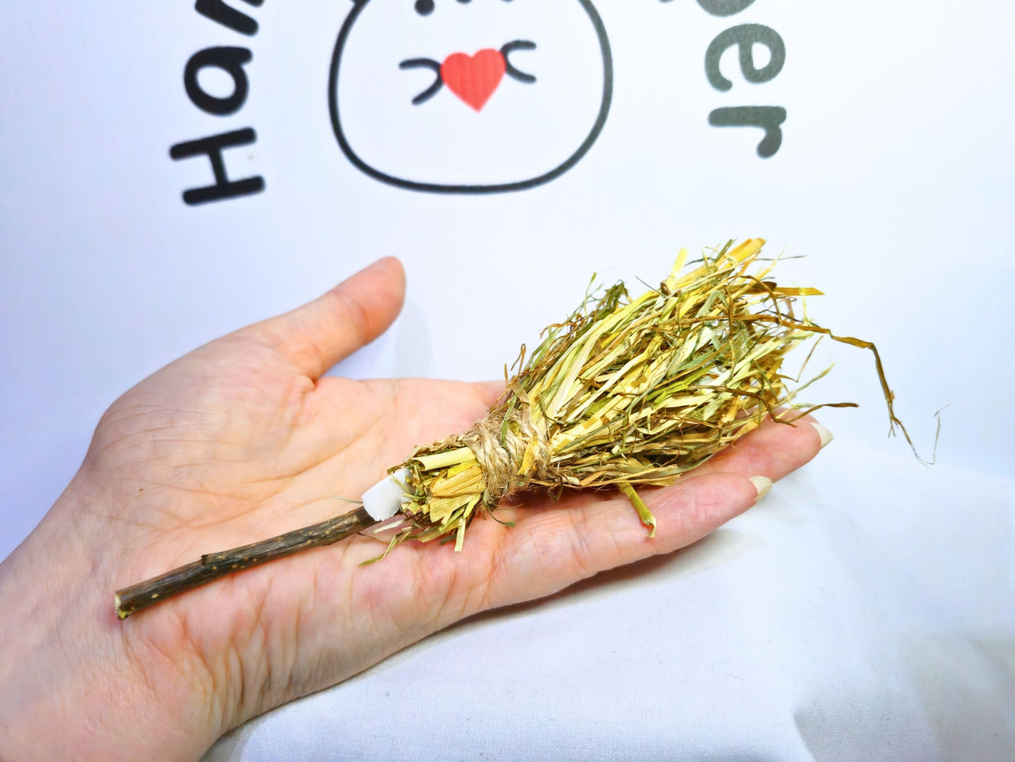 Hamster Halloween Broom Coconut Chew