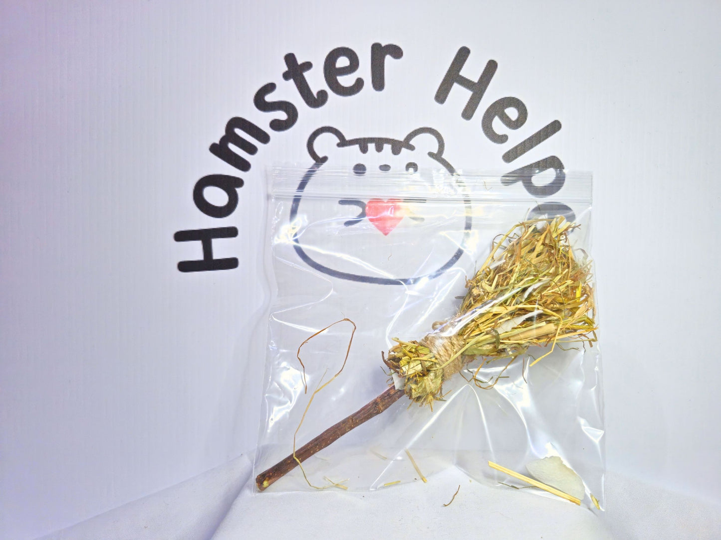 Hamster Halloween Broom Coconut Chew