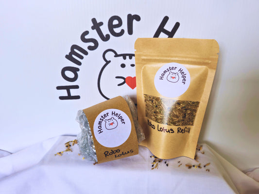 Robo Lotus – stuffed hamster foraging toy