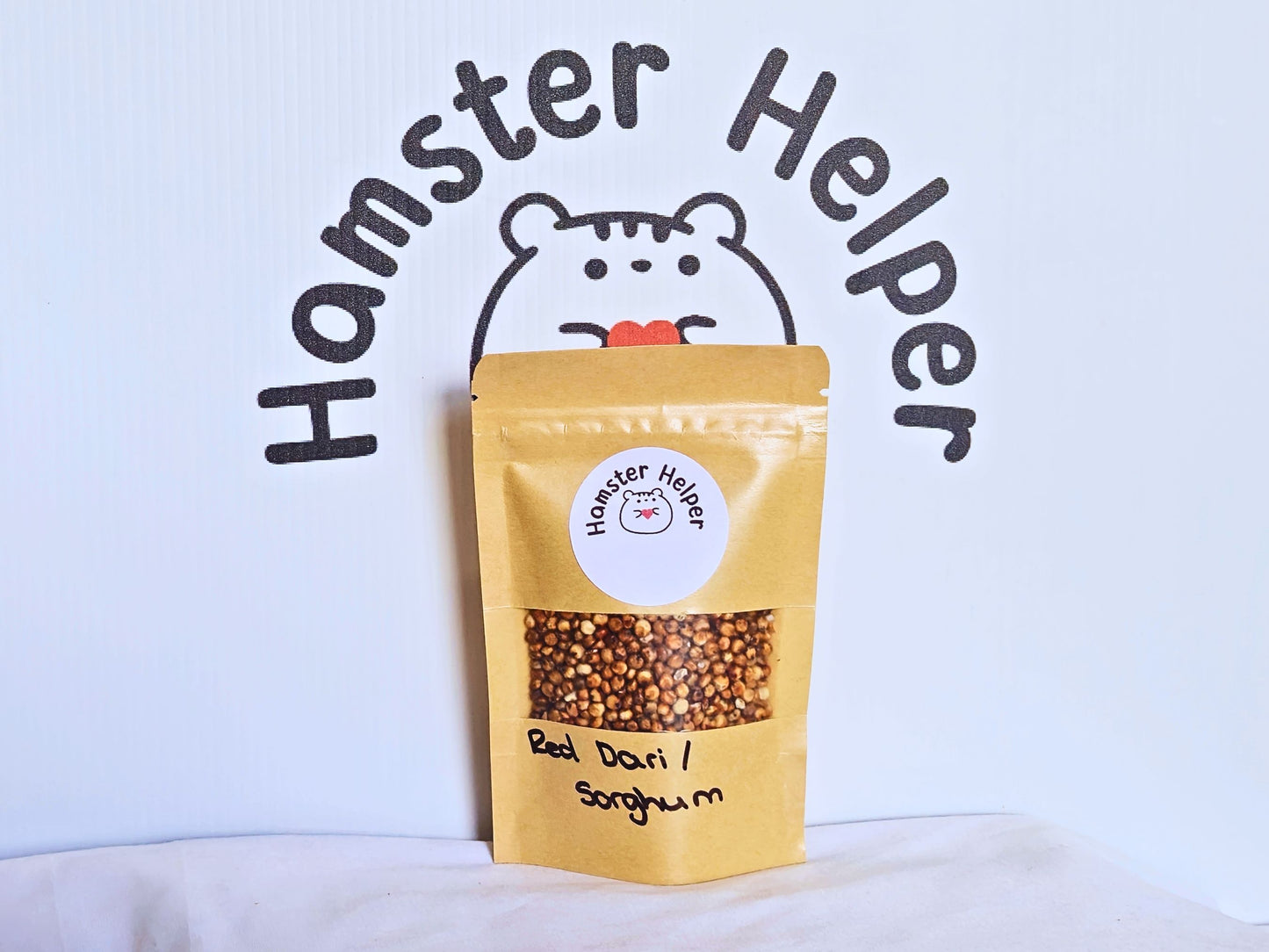 Red Dari Seeds (Sorghum) for Hamsters – Natural Foraging Treat (60g)