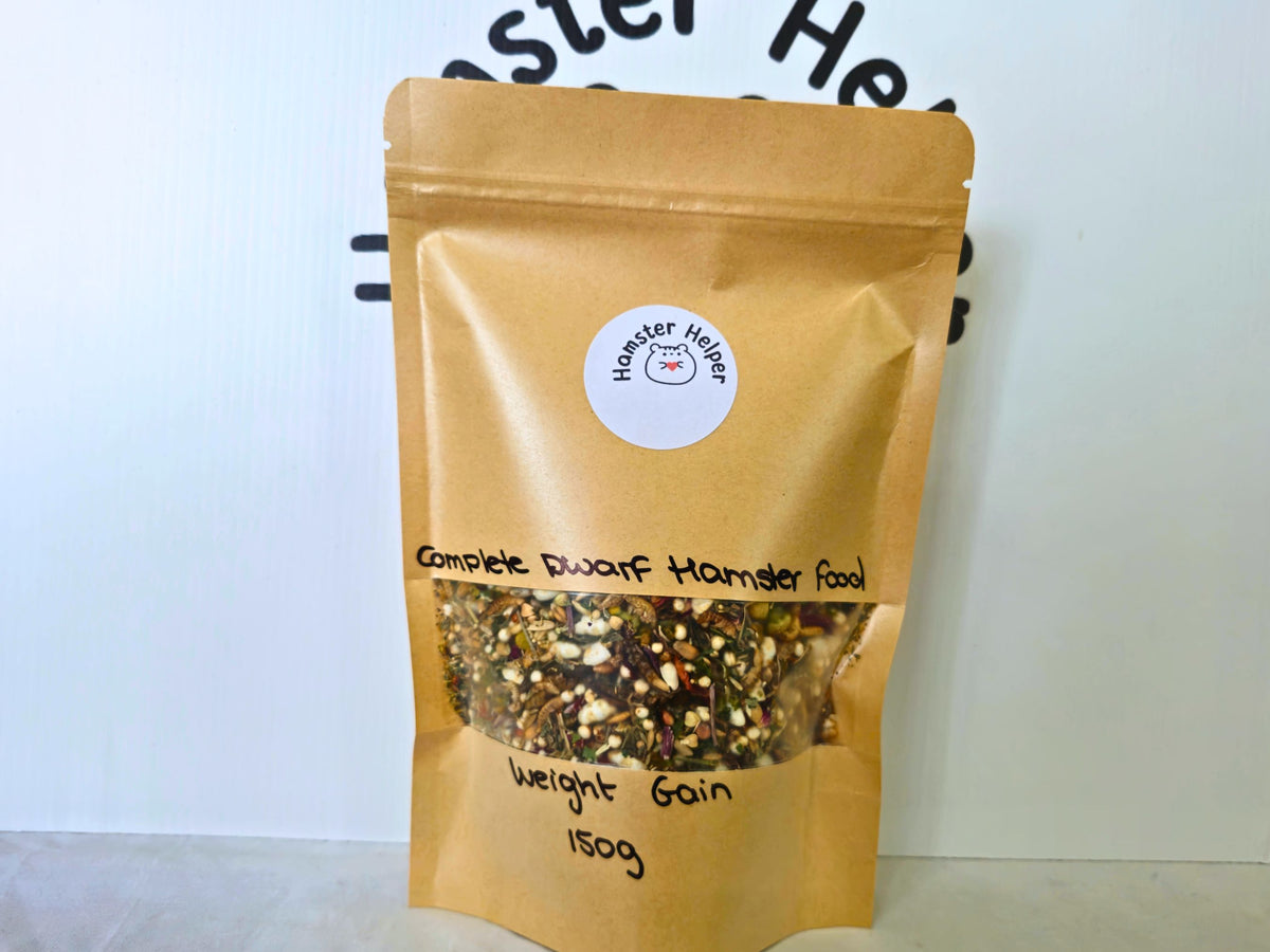 Complete Dwarf Hamster Weight Gain Food – Made to Order