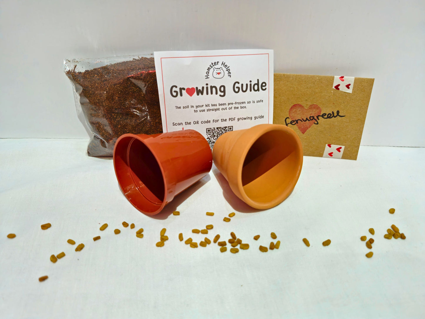 Fenugreek microgreen kit
