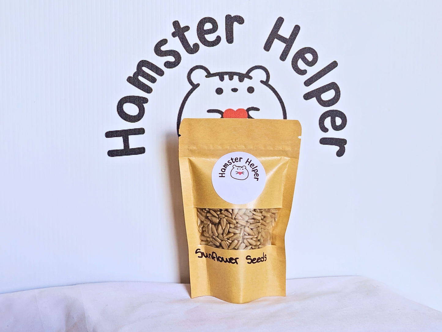 Sunflower Hearts for Hamsters – Natural Enrichment Treat (60g)