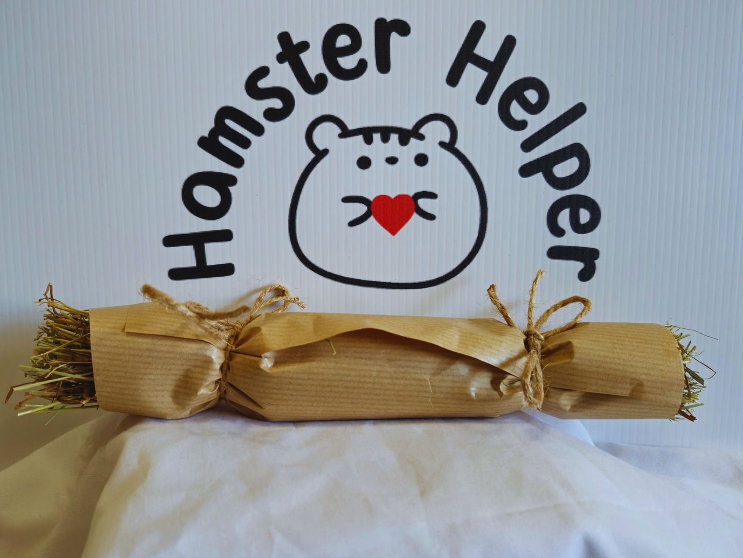 Christmas Cracker Hamster Chew and Forage Toy - hand made