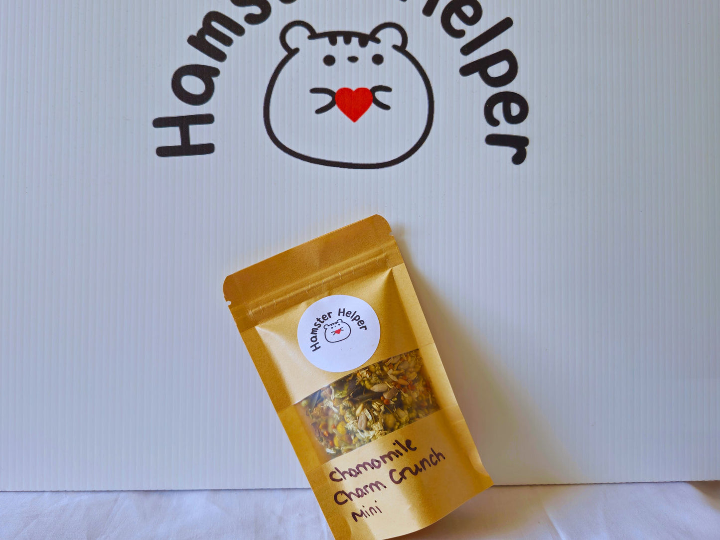 Chamomile charm crunch hamster treat mix