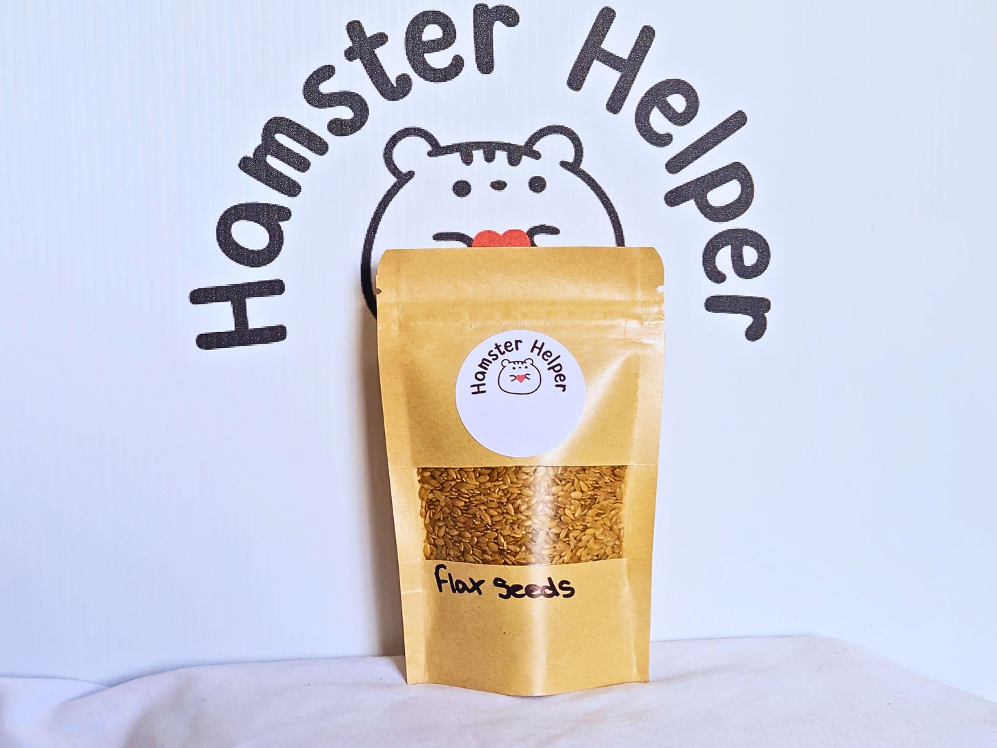 Flax Seeds (Linseed) for Hamsters – Natural Enrichment Treat (60g)