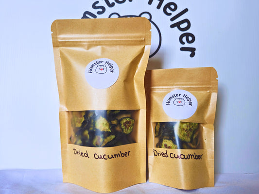 Dried Cucumber Slices for Hamsters – Natural Enrichment Treat (20g / 50g)