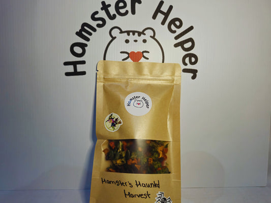 Hamster's Haunted Halloween Treat Mix